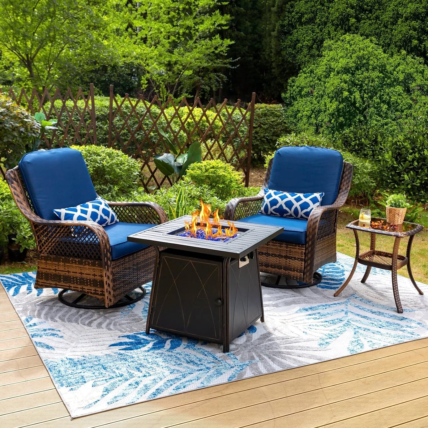 Kids Outdoor Chair And Table - Patio Furniture Sets Outdoor Swivel Rocker