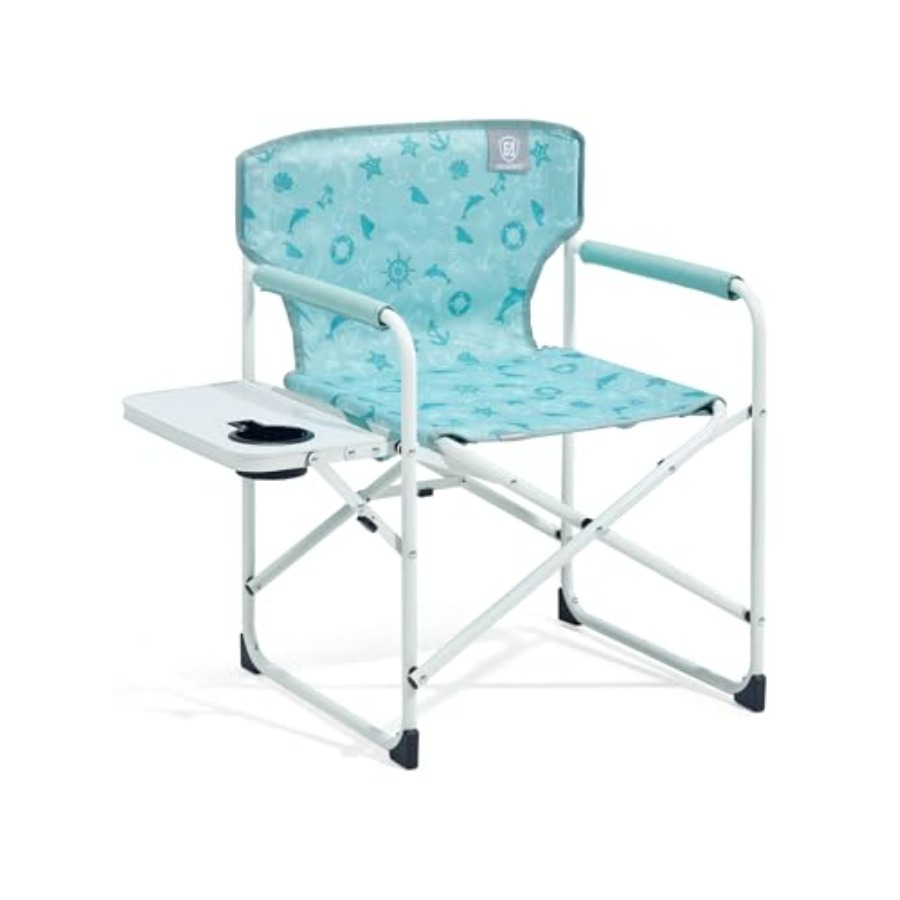 Kids Outdoor Chair And Table - with Side table for Camping, RV