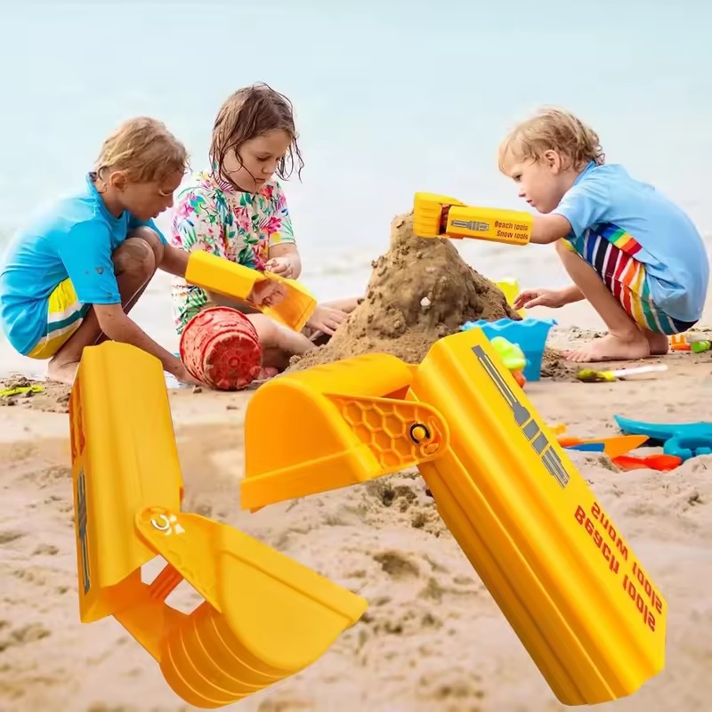 Kids Outdoor Water Toys - 1/2PCS Excavator Digging Hand Arm Sand