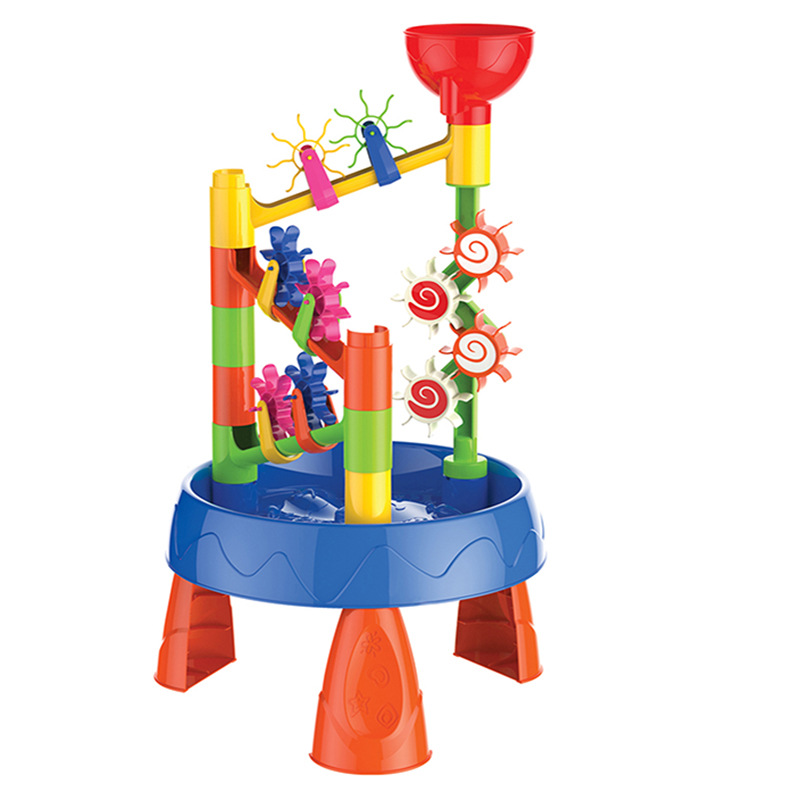 Kids Outdoor Water Toys - 32PCS Water Wheel Sand & Water