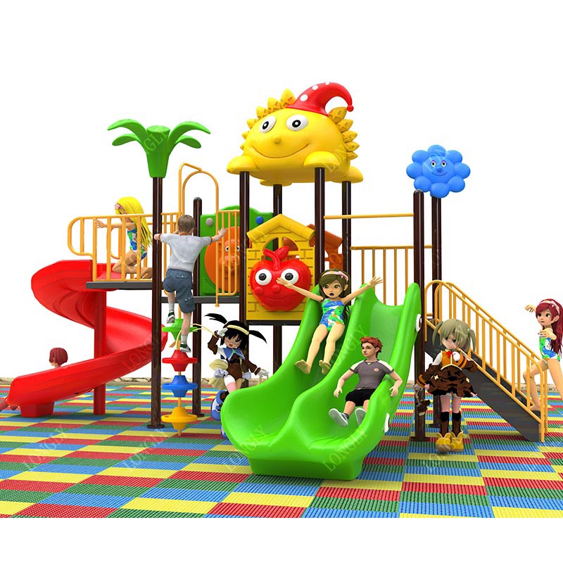 Kids Outdoor Education - Popular Kids Plastic Slide for Outdoor