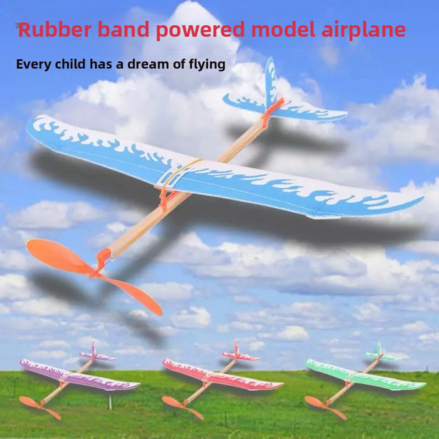 DIY Rubber Band Airplanes Powe - Kids Outdoor Play Equipment avaliação e preço