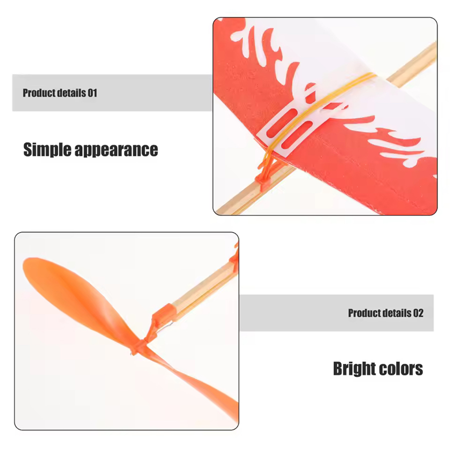 DIY Rubber Band Airplanes Powe - Kids Outdoor Play Equipment avaliação e preço