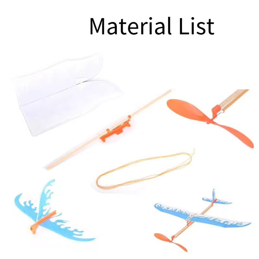 DIY Rubber Band Airplanes Powe - Kids Outdoor Play Equipment avaliação e preço