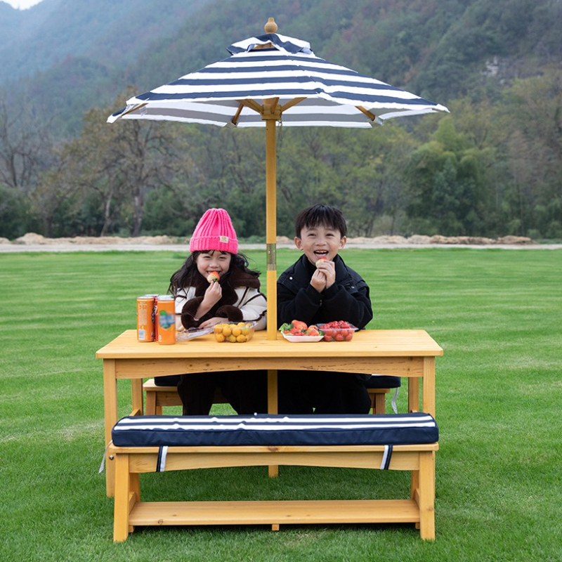 Manufactory Kids Outdoor Loung - Kids Outdoor Bench With Umbrella avaliação e preço
