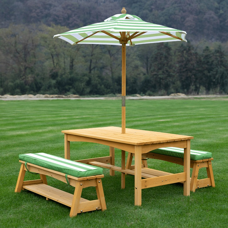 Manufactory Kids Outdoor Loung - Kids Outdoor Bench With Umbrella avaliação e preço