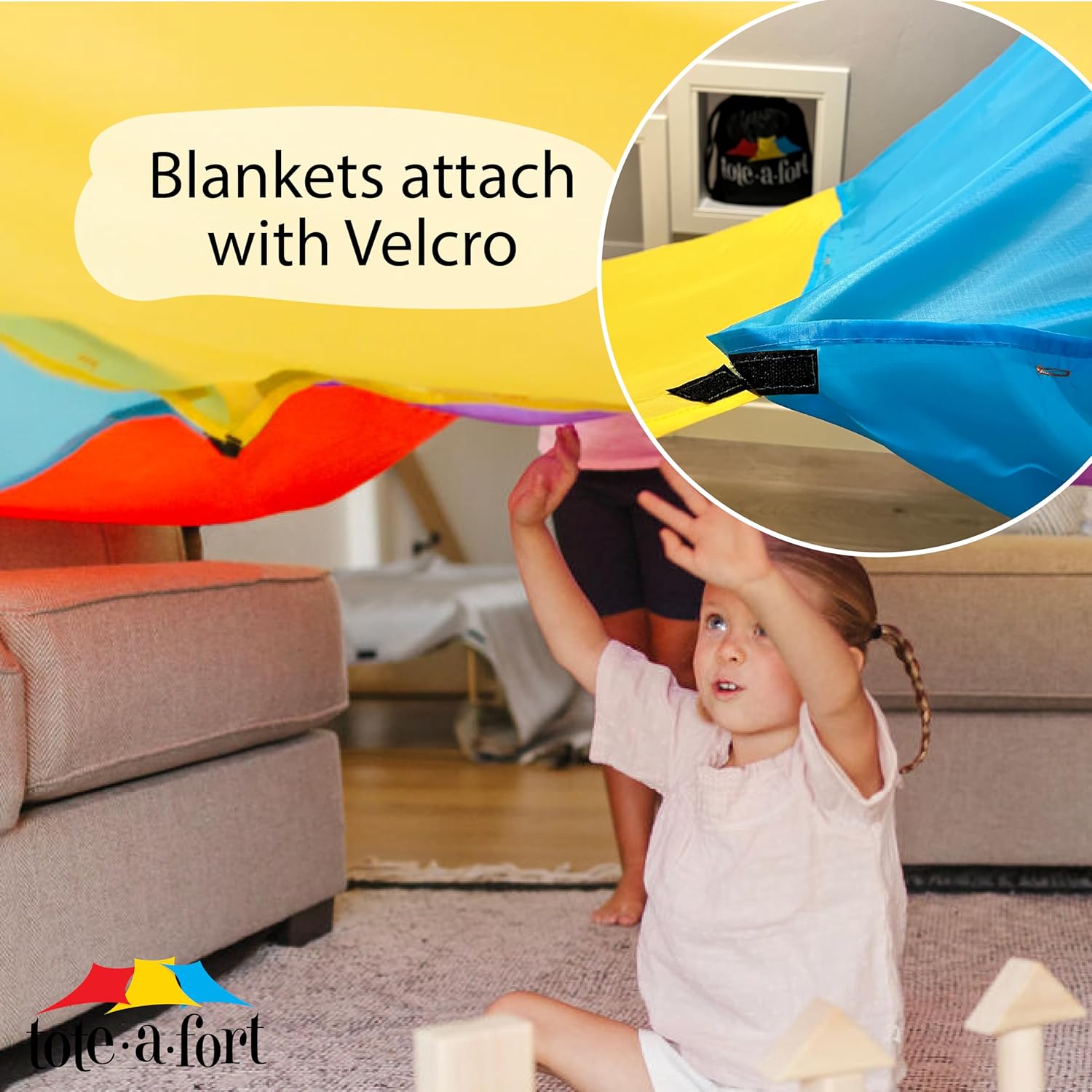Blanket Fort Building Kit for  - Kids Outdoor Fort Building Kit avaliação e preço