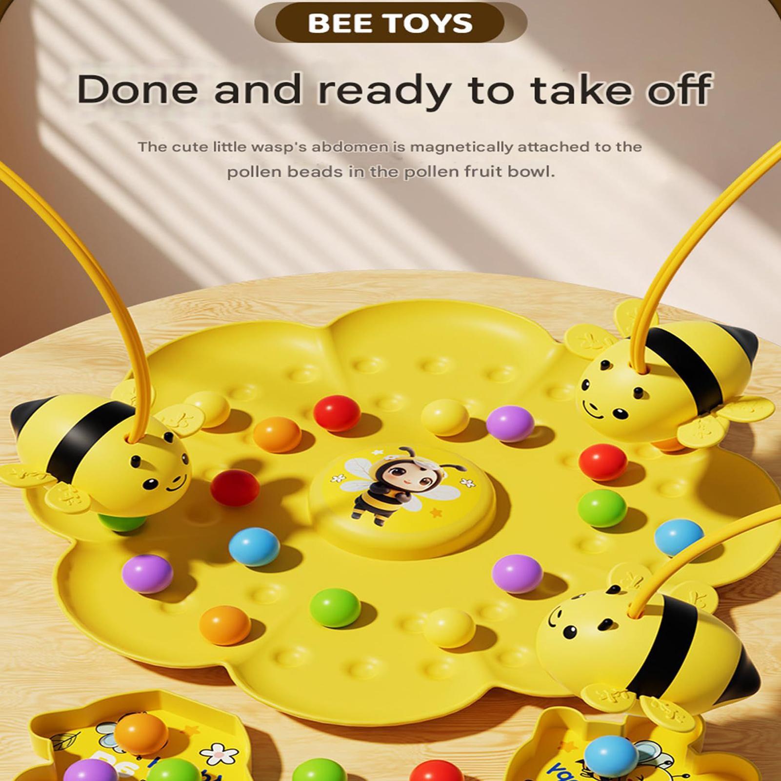 Educational Magnetic Bee Toy - - Kids Outdoor Education avaliação e preço