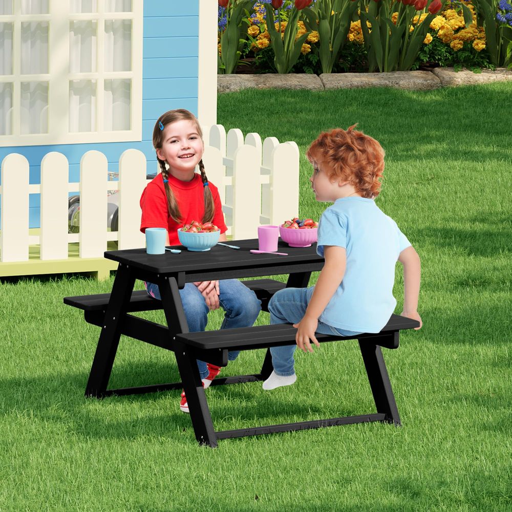 Kids Picnic Table, HDPE All We - Kids Outdoor Chair And Table avaliação e preço