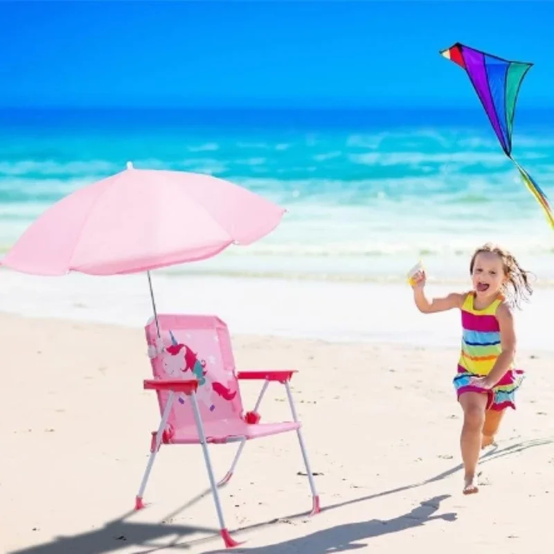 Cartoon Animal Kids Beach Chai - Kids Outdoor Umbrella avaliação e preço