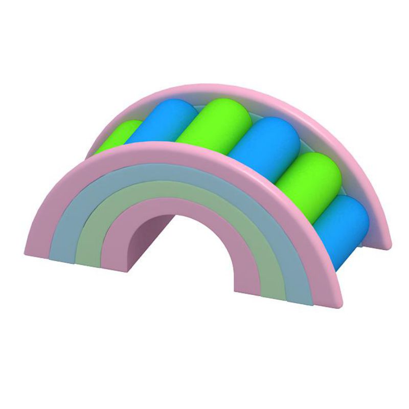 Kids Party Indoor Rainbow Soft - Kids Outdoor Balance Beam avaliação e preço