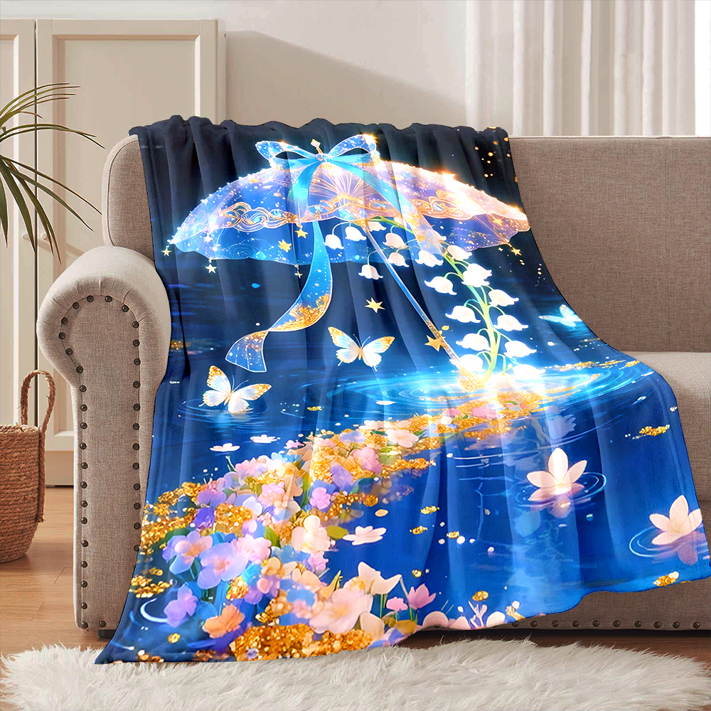 Fantasy umbrella and butterfli - Kids Outdoor Umbrella avaliação e preço