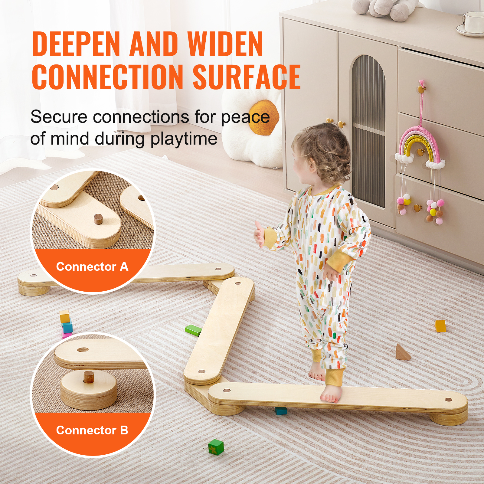 SucceBuy Balance Beam Stepping - Kids Outdoor Balance Beam avaliação e preço