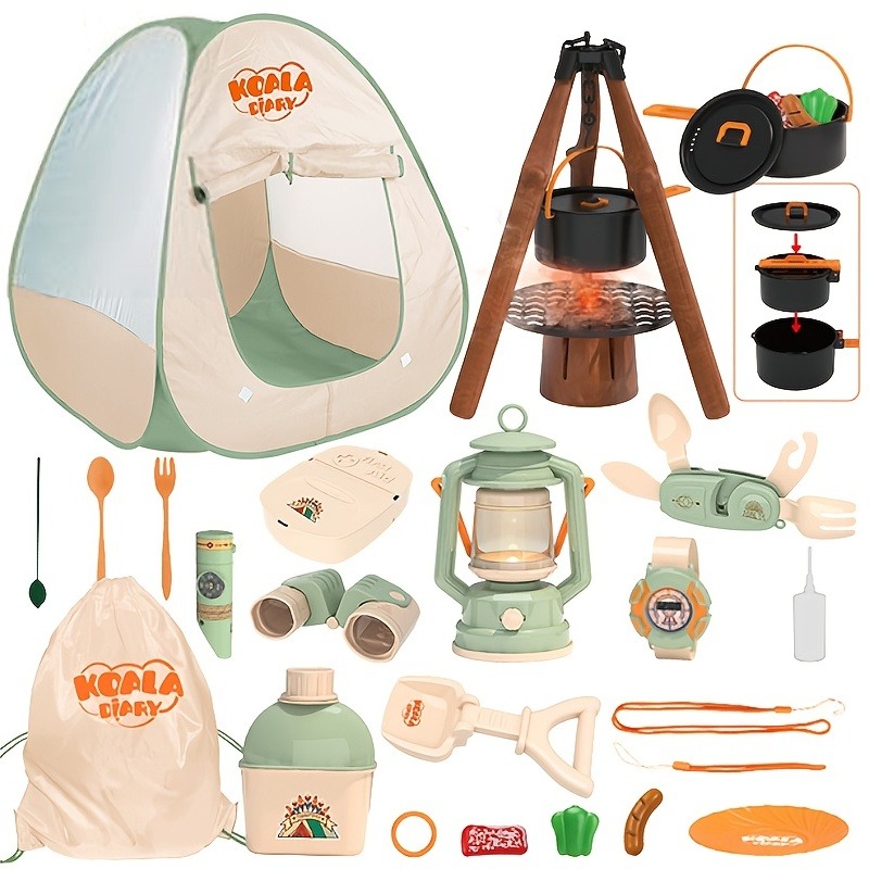 Kids Camping Set Toy Outdoor E - Kids Outdoor Wendy House avaliação e preço