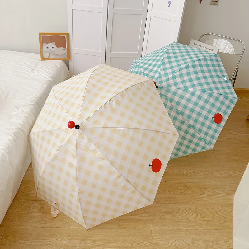Hook Handle Apple Umbrella Lar - Kids Outdoor Umbrella avaliação e preço
