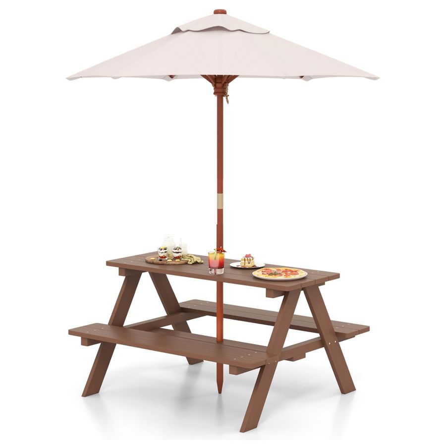 Kids Picnic Table, Toddler Out - Kids Outdoor Folding Table avaliação e preço