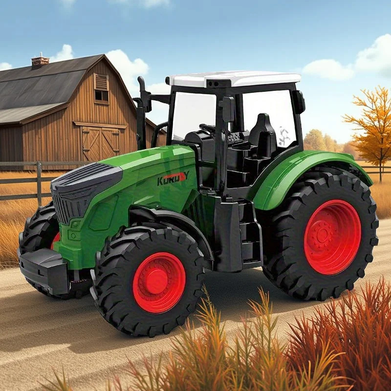 1:24 Inertial Farm Tractor wit - Kids Outdoor Play Equipment avaliação e preço