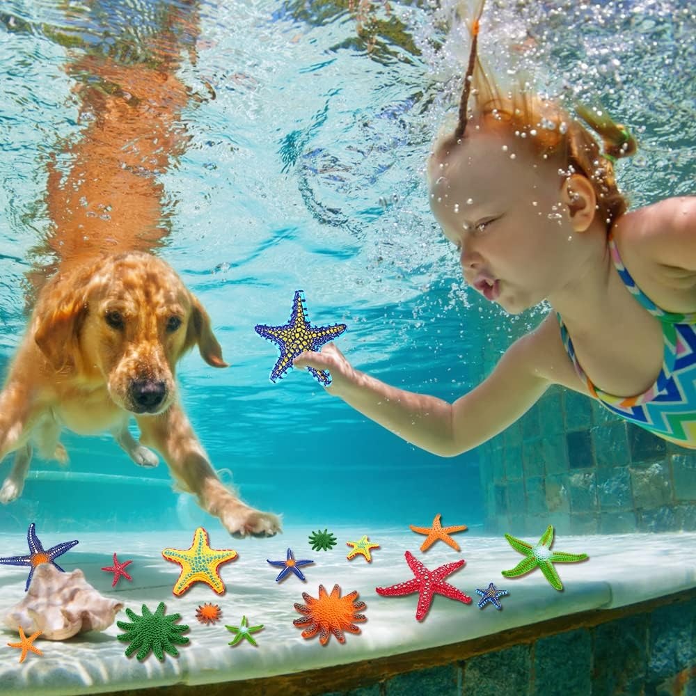 Diving Pool Toys Colorful Star - Kids Outdoor Water Toys avaliação e preço