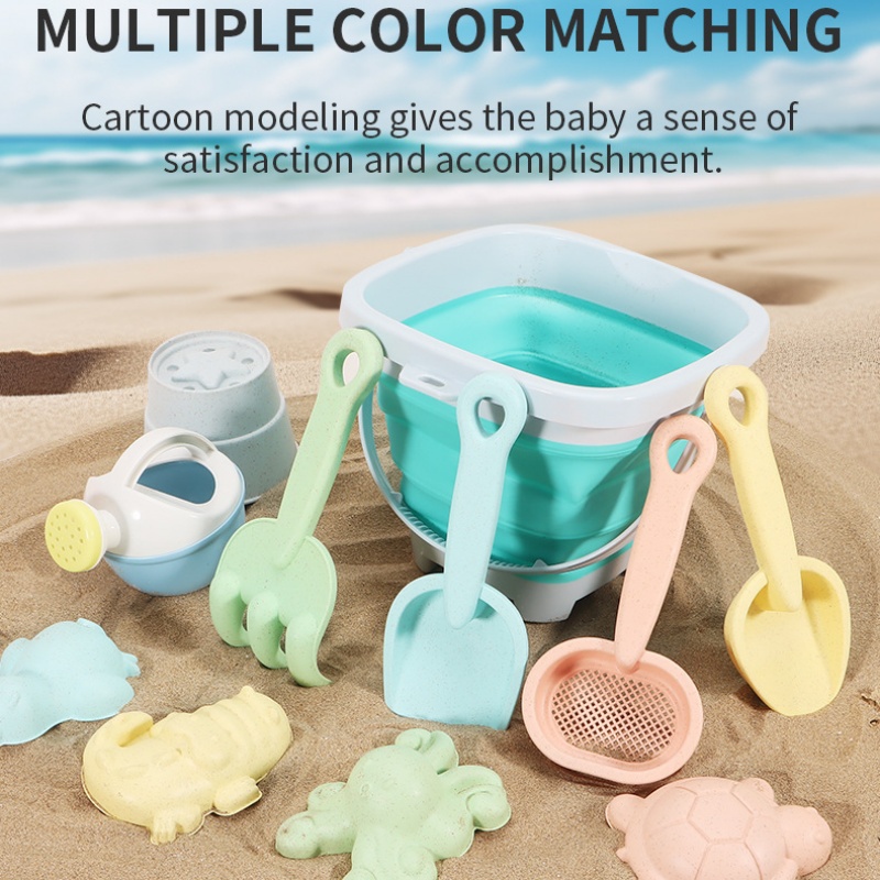 Beach Sand Play Water Set Fold - Kids Outdoor Water Toys avaliação e preço