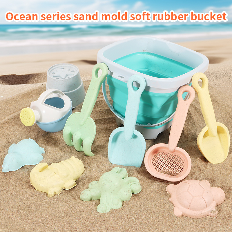 Beach Sand Play Water Set Fold - Kids Outdoor Water Toys avaliação e preço