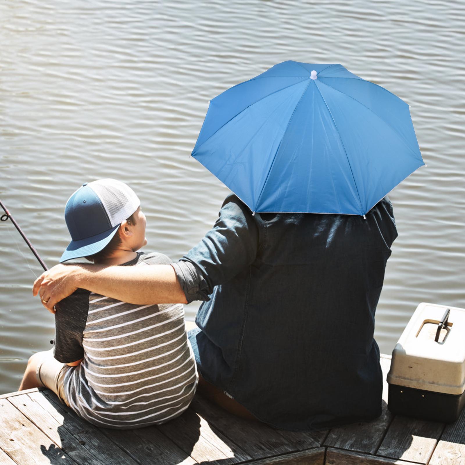 Fishing Umbrella Hat Outdoor A - Kids Outdoor Umbrella avaliação e preço