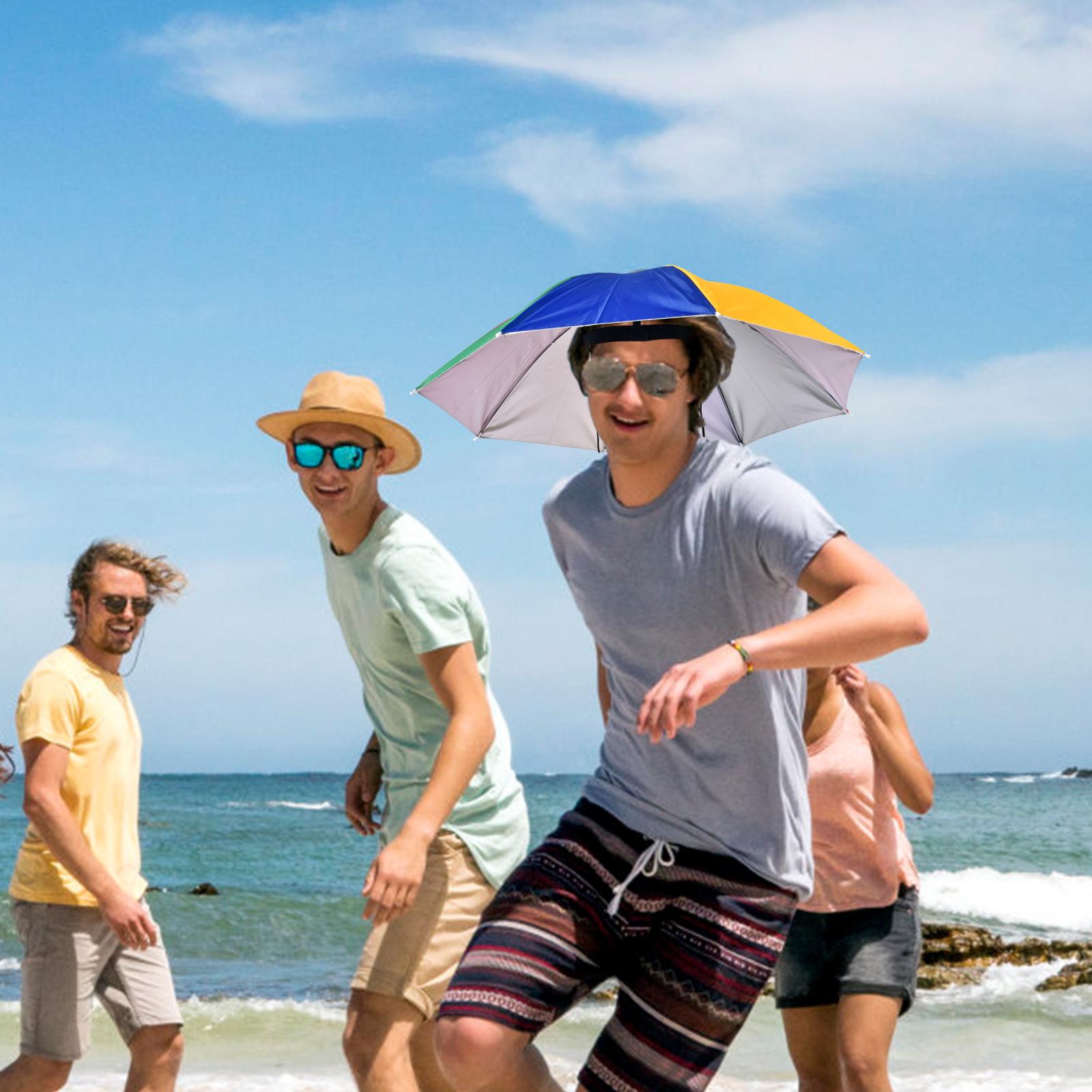 Fishing Umbrella Hat Outdoor A - Kids Outdoor Umbrella avaliação e preço