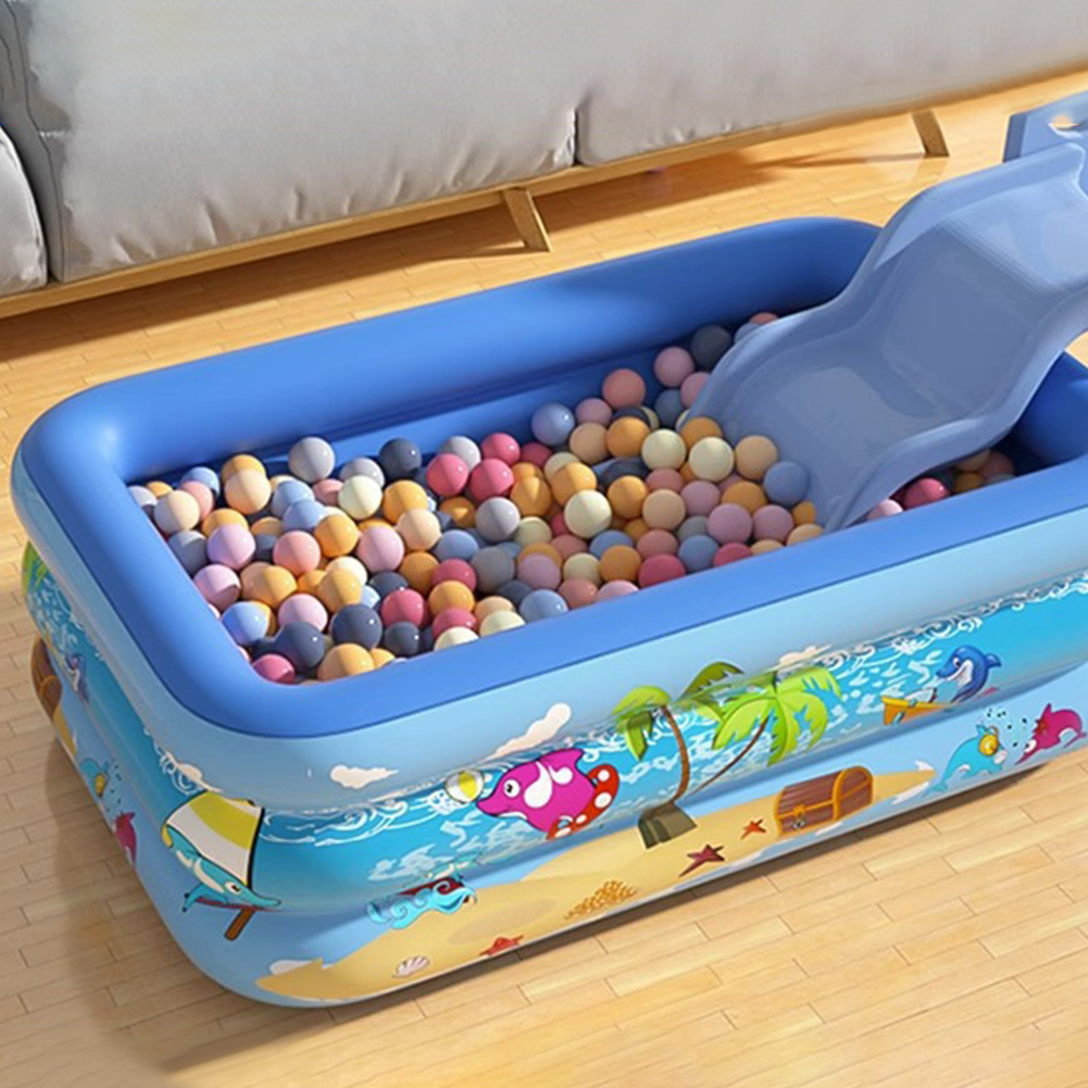 Inflatable Swimming Pool Large - Kids Outdoor Frame avaliação e preço