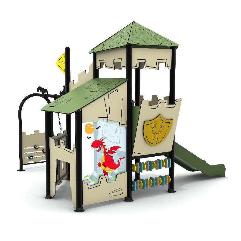 Wooden Outdoor Playground Set  - Kids Outdoor Wooden Playset avaliação e preço