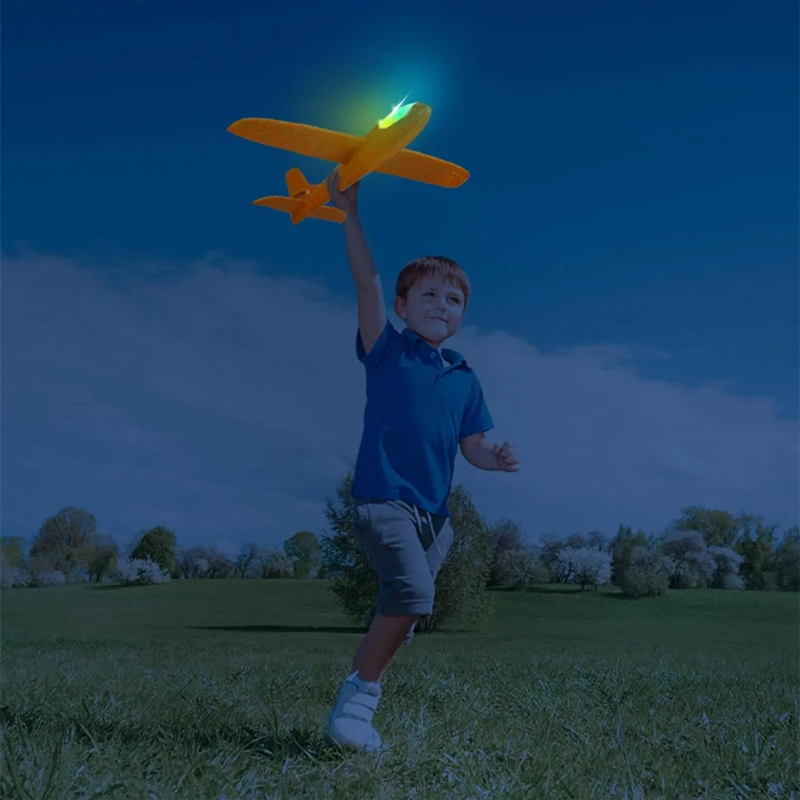 Electric Foam Plane Glider Han - Kids Outdoor Play Equipment avaliação e preço
