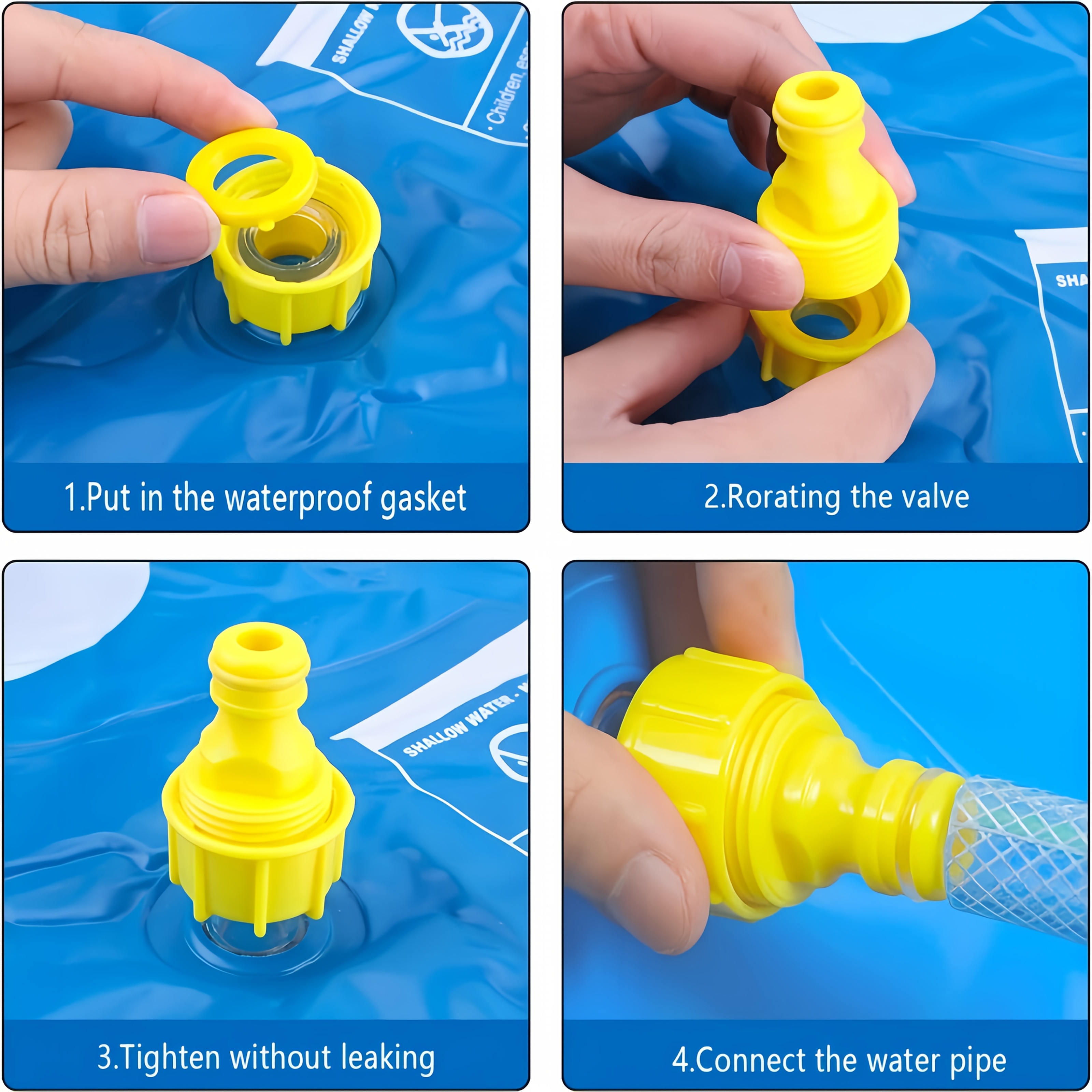 PVC Inflatable Splash Pad Spri - Kids Outdoor Water Toys avaliação e preço
