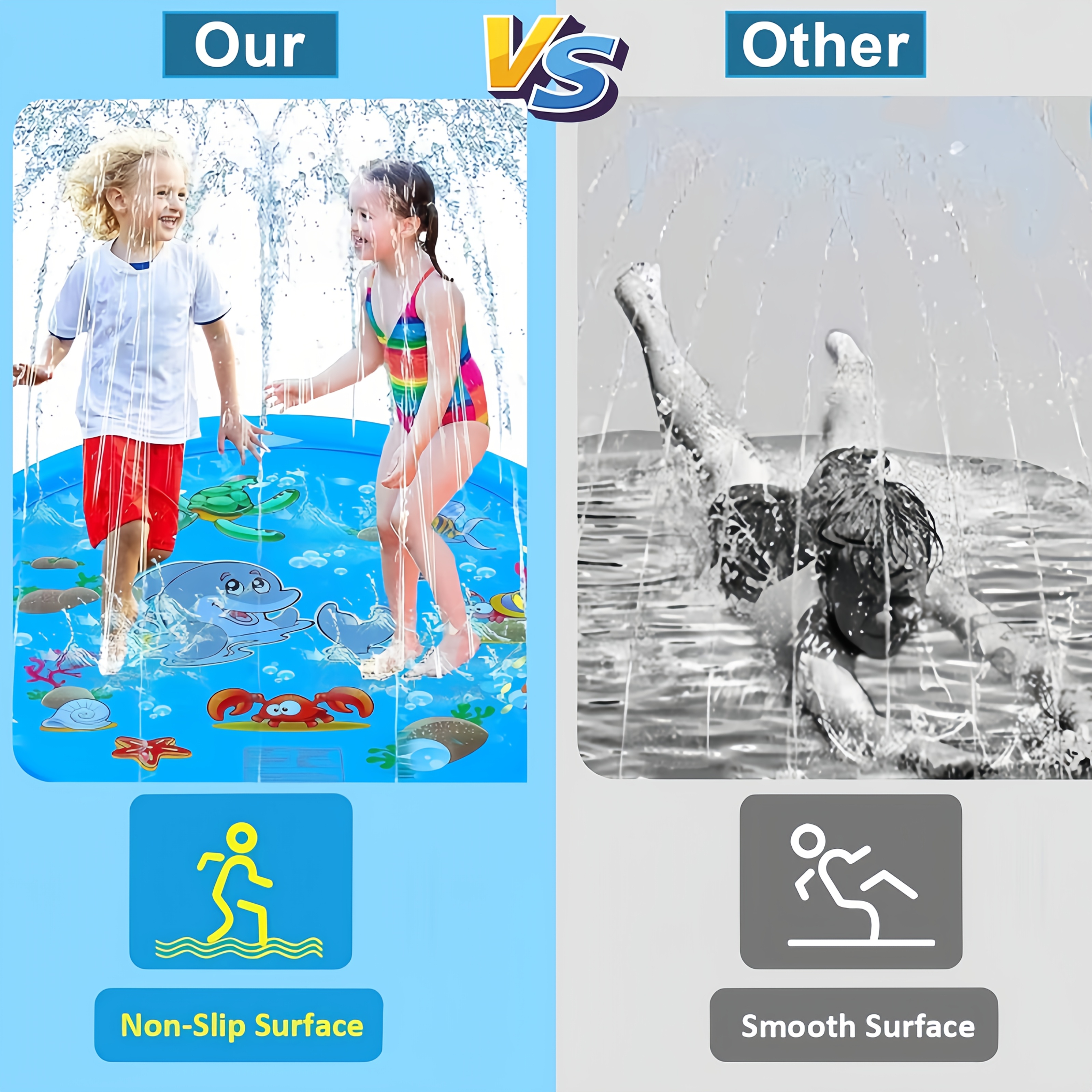 PVC Inflatable Splash Pad Spri - Kids Outdoor Water Toys avaliação e preço