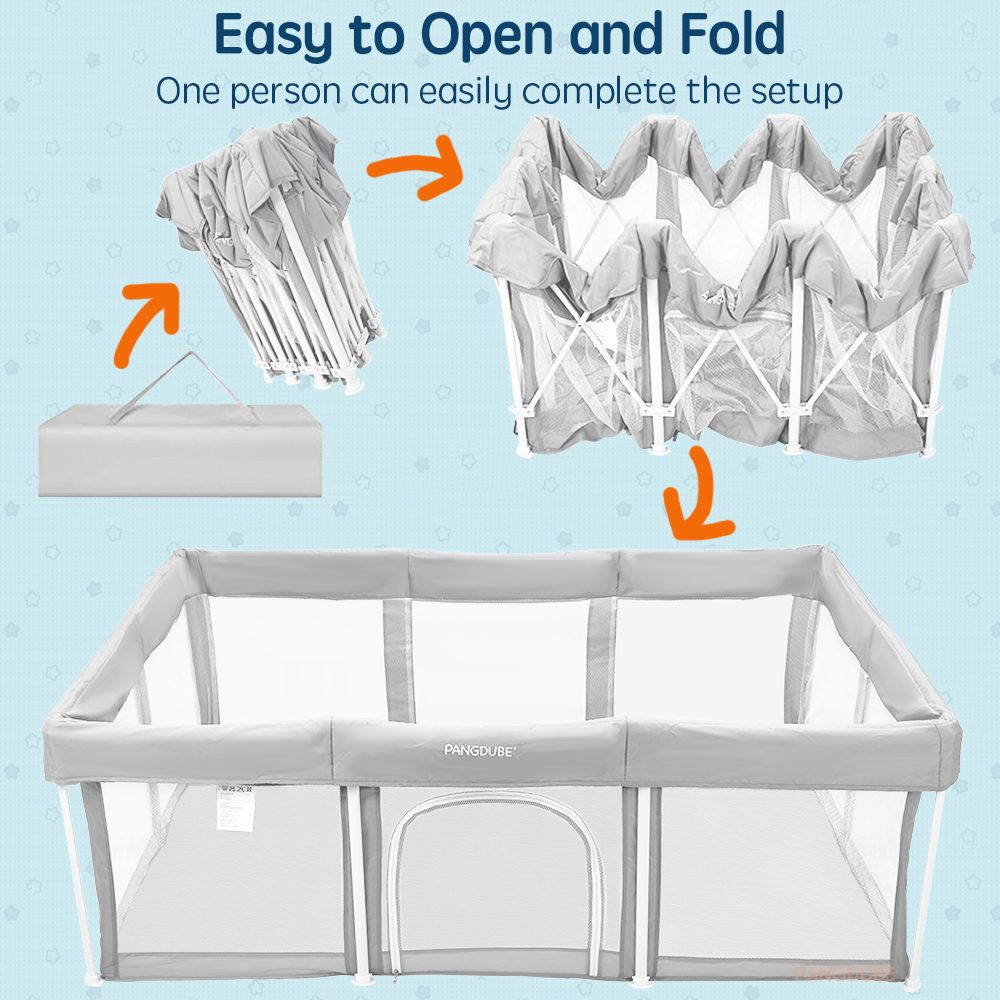 PANGDUBE Easy Folding Hildren' - Kids Outdoor Fence avaliação e preço