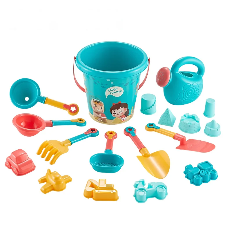 18PCS Beach Toy Set Bucket Sea - Kids Outdoor Water Toys avaliação e preço