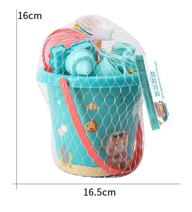 18PCS Beach Toy Set Bucket Sea - Kids Outdoor Water Toys avaliação e preço
