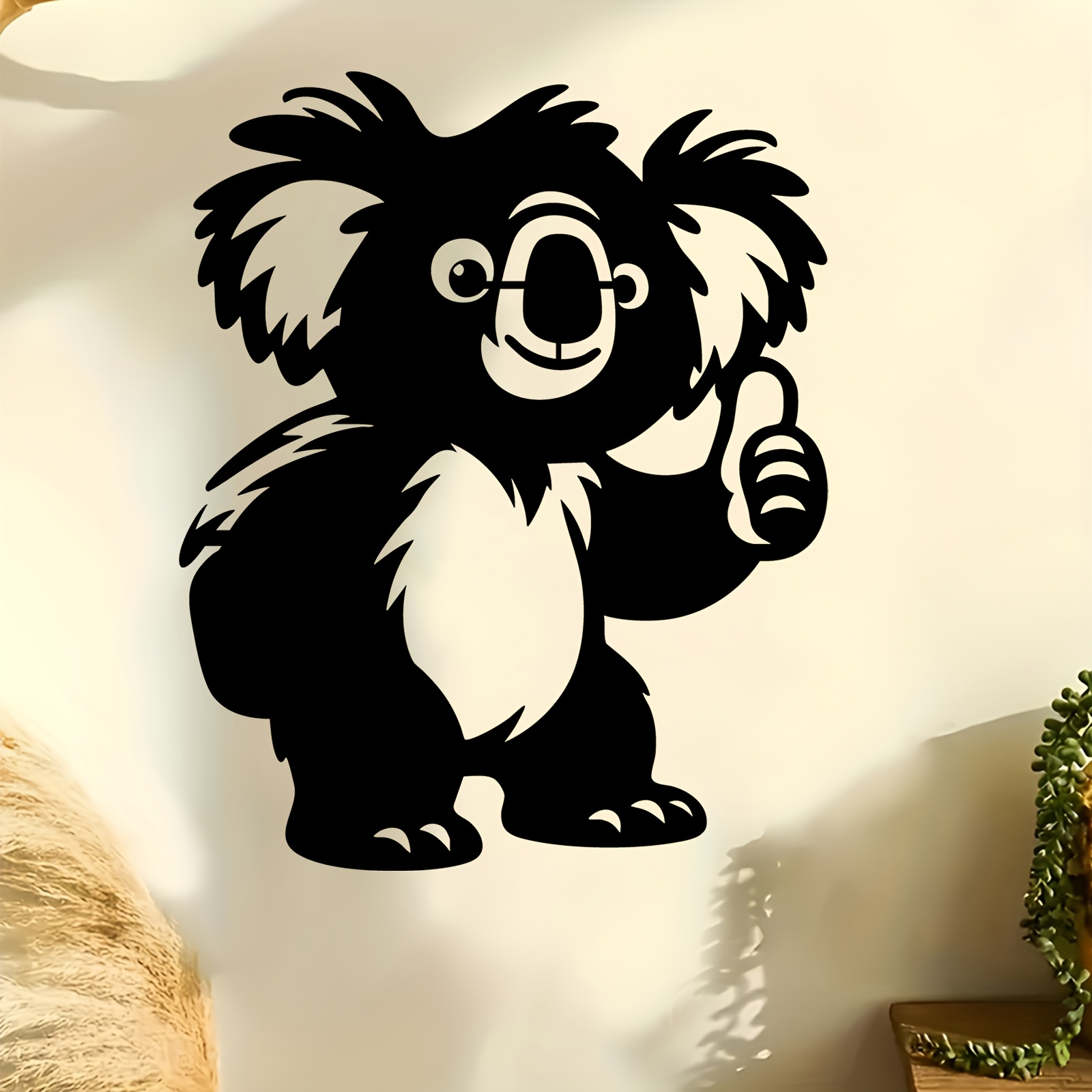 1PC Cute Koala Aluminum Metal  - Kids Outdoor Fence avaliação e preço