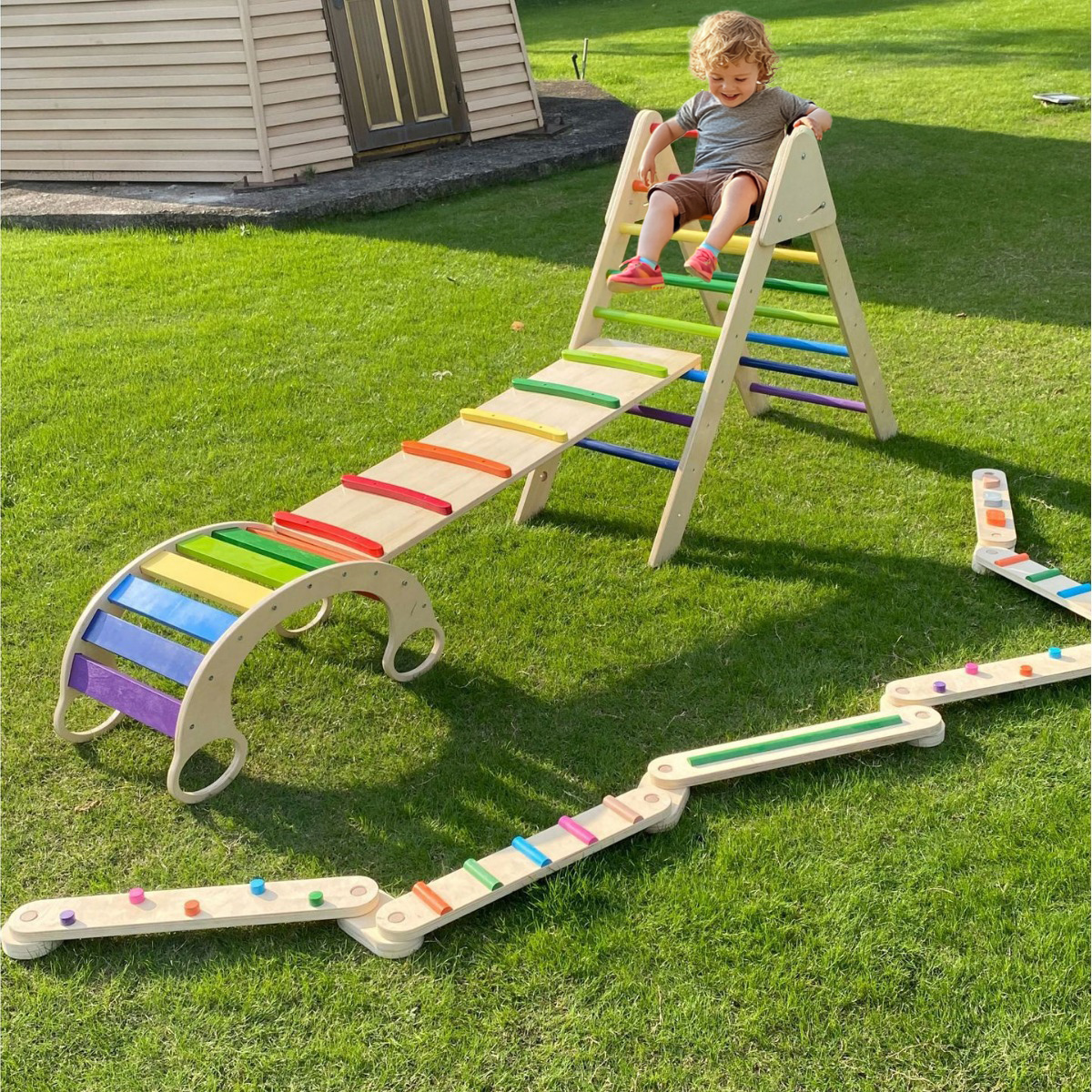 Customizable Eco-Friendly Beec - Kids Outdoor Balance Beam avaliação e preço
