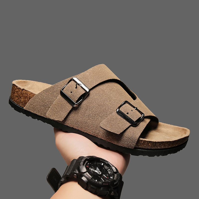 2026 Cork Slippers Men Summer  - Kids Outdoor Tools avaliação e preço