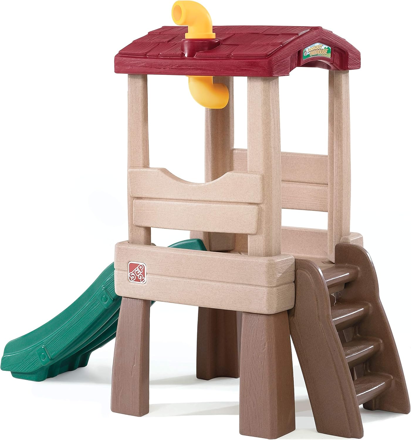 Play Naturally Playful Lookout - Kids Outdoor Wooden Playset avaliação e preço