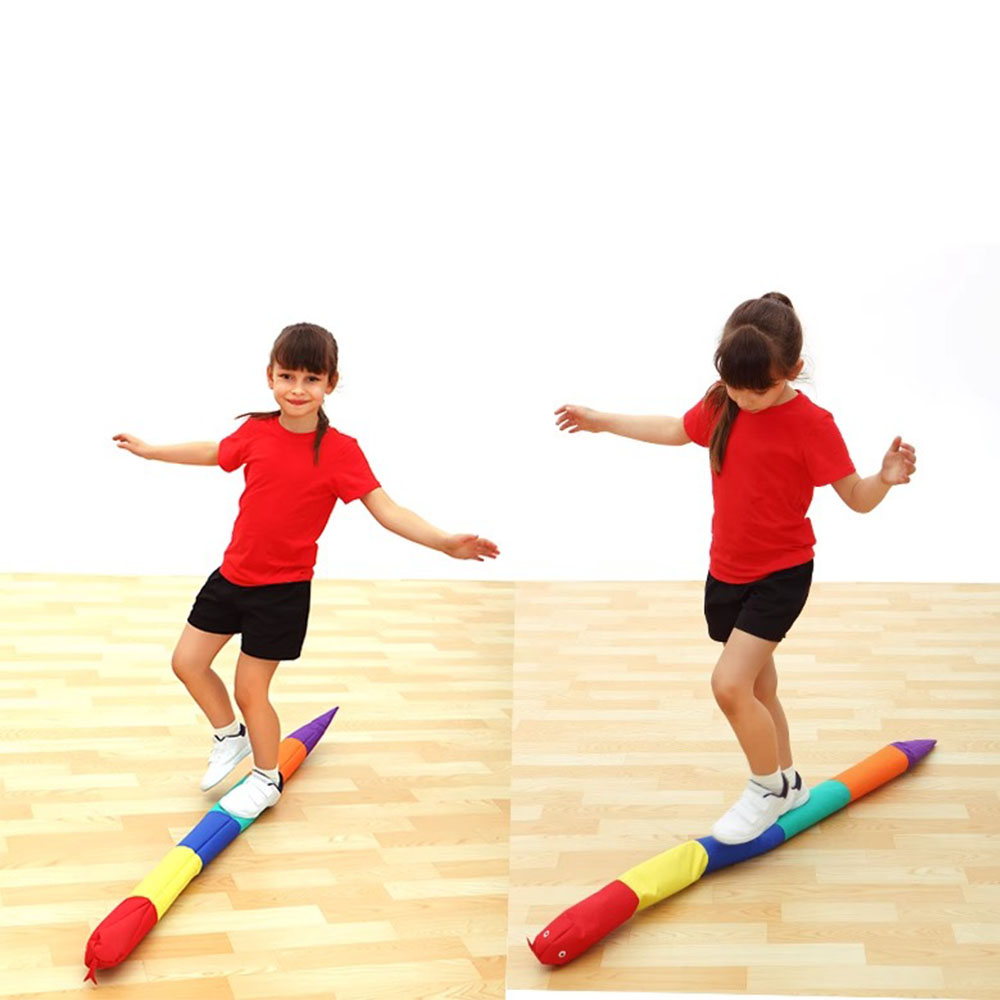 Kids Balance Beam Toy Soft Cat - Kids Outdoor Balance Beam avaliação e preço
