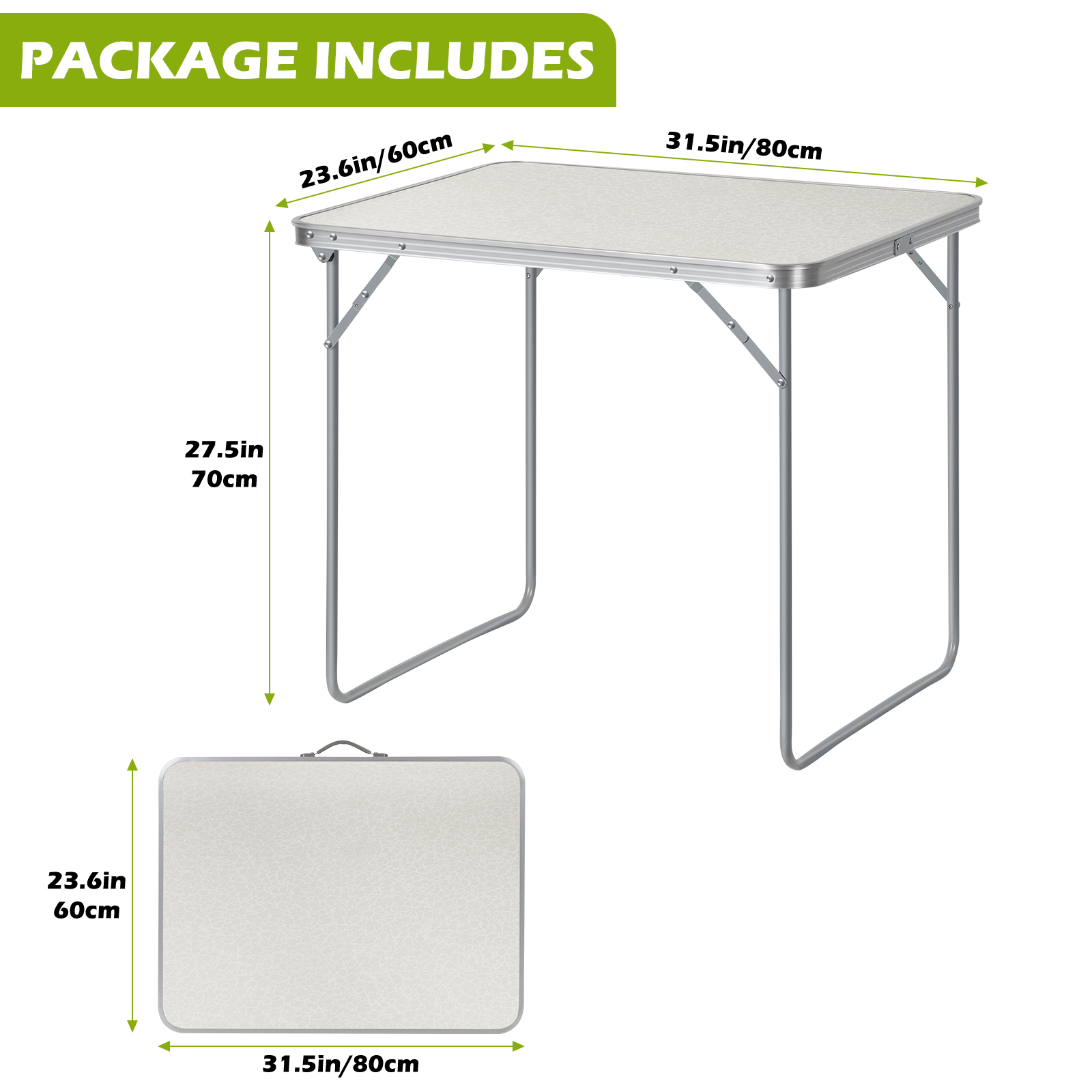 Portable Folding Outdoor Table - Kids Outdoor Folding Table avaliação e preço