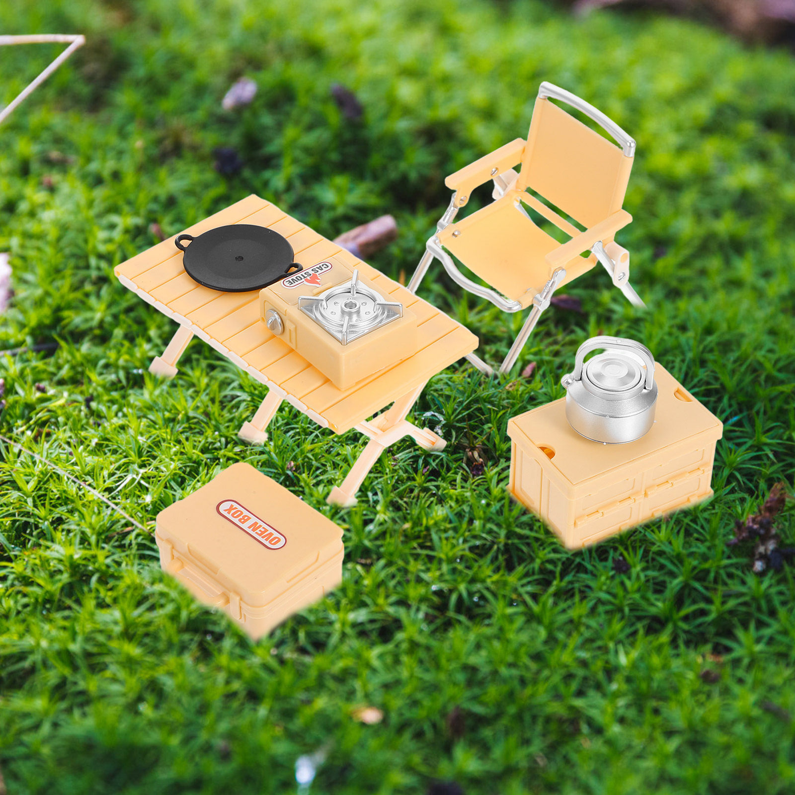 1Set Realistic Kids Camping Pl - Kids Outdoor Folding Table avaliação e preço