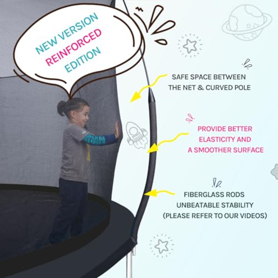 Outdoor recreational trampolin - Kids Outdoor Frame avaliação e preço