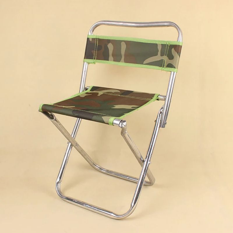 Camouflage Folding Stool with  - Kids Outdoor Lounge Furniture avaliação e preço