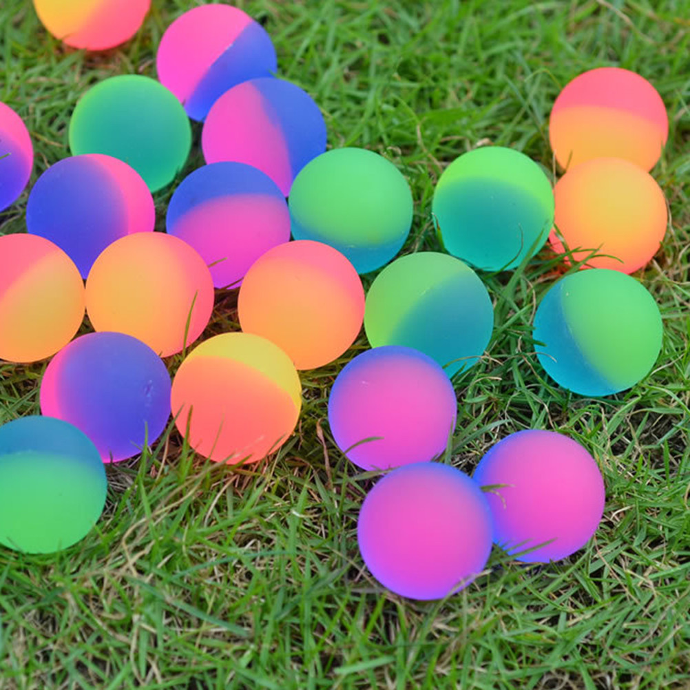 24Pcs Jumping Balls Colorful H - Kids Outdoor Education avaliação e preço