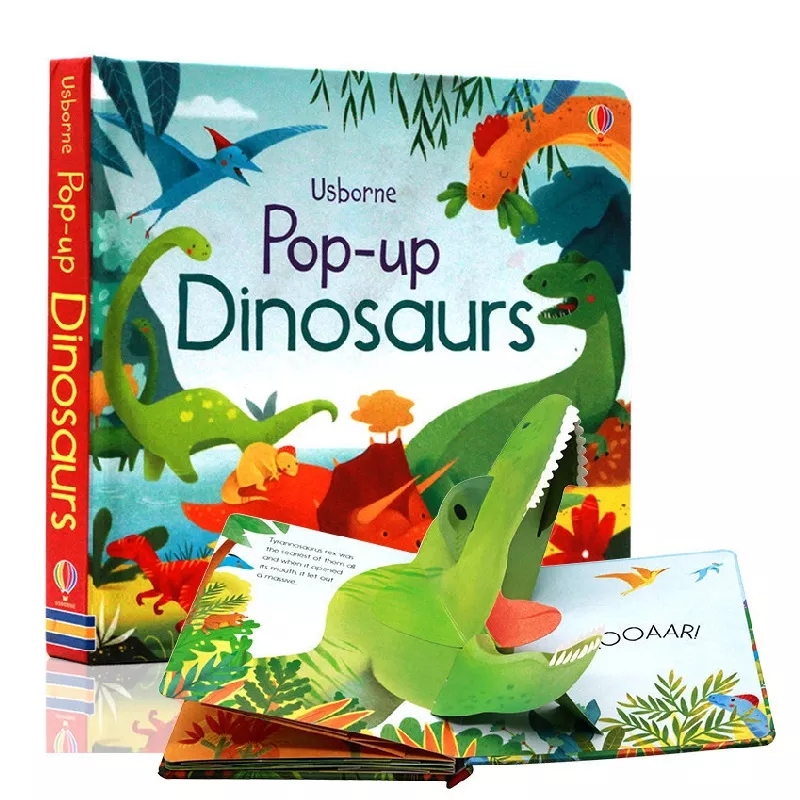 Usborne Pop Up Dinosaurs/Jungl - Kids Outdoor Tools avaliação e preço