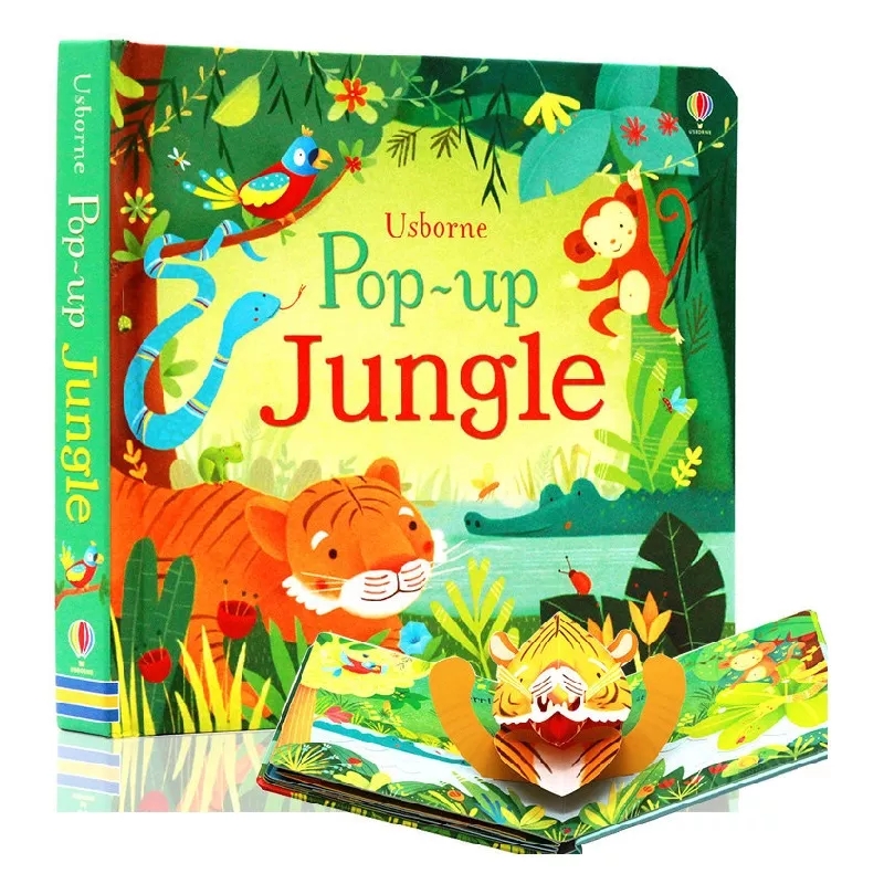 Usborne Pop Up Dinosaurs/Jungl - Kids Outdoor Tools avaliação e preço