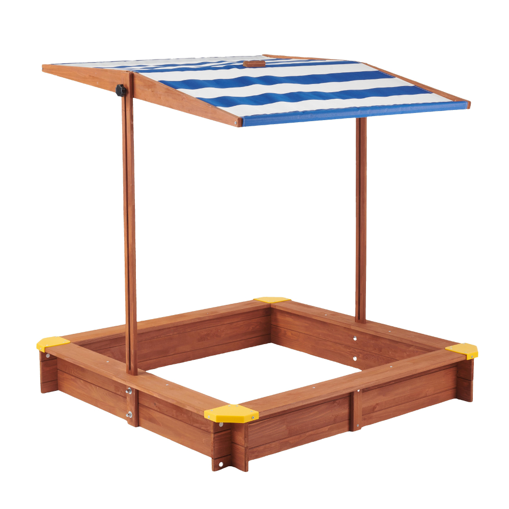 Wooden Kids Picnic Table, Sand - Kids Outdoor Umbrella avaliação e preço