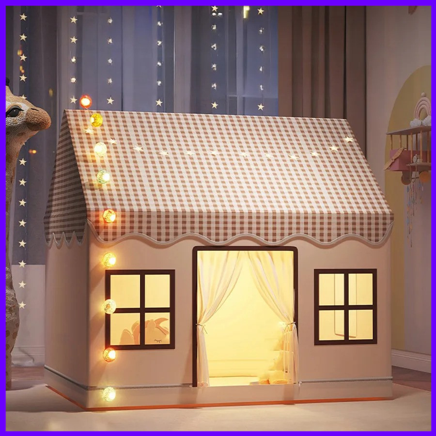 Kids Play Tent Toy Foldable Ch - Kids Outdoor Wendy House avaliação e preço