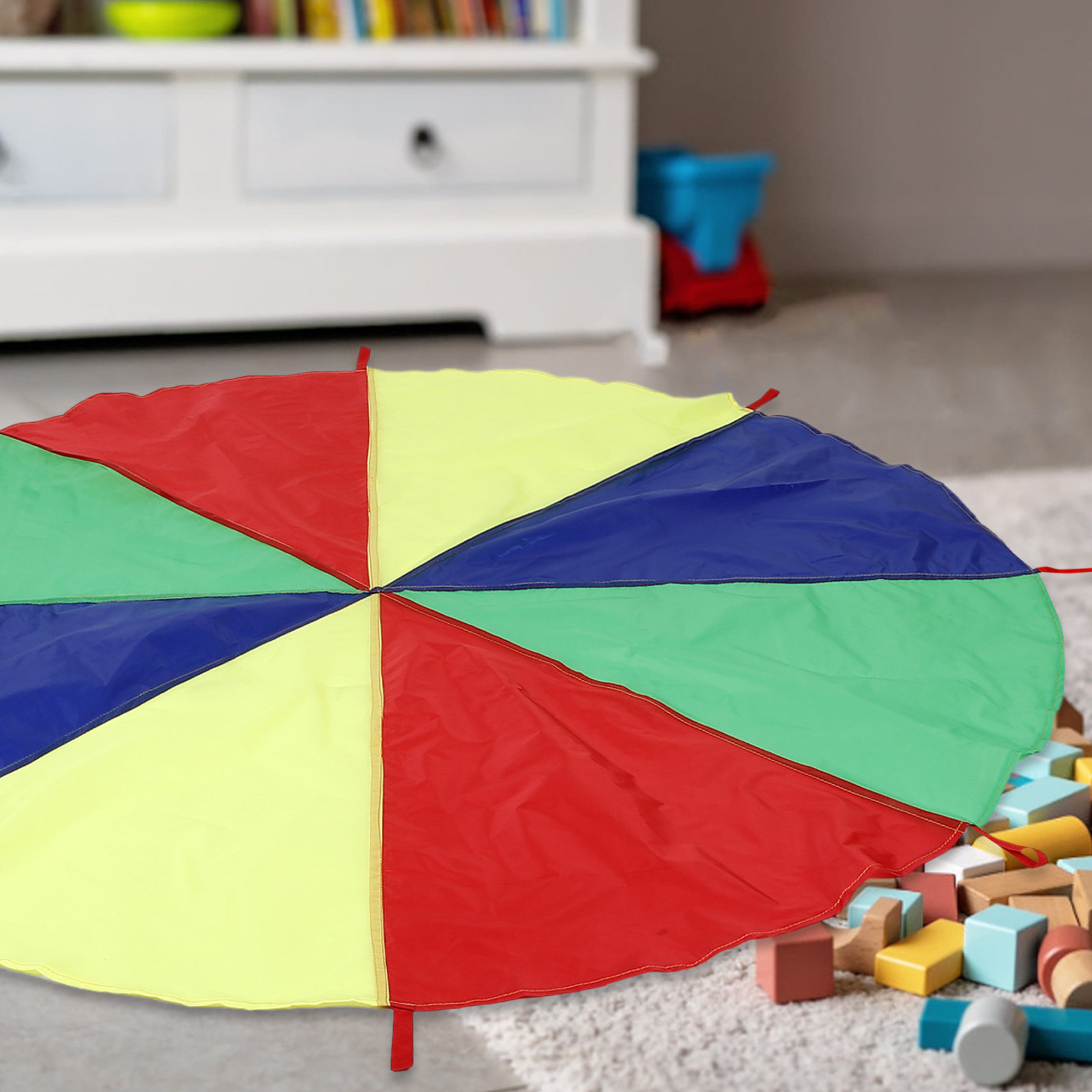 Rainbow Parachute Kindergarten - Kids Outdoor Play Equipment avaliação e preço
