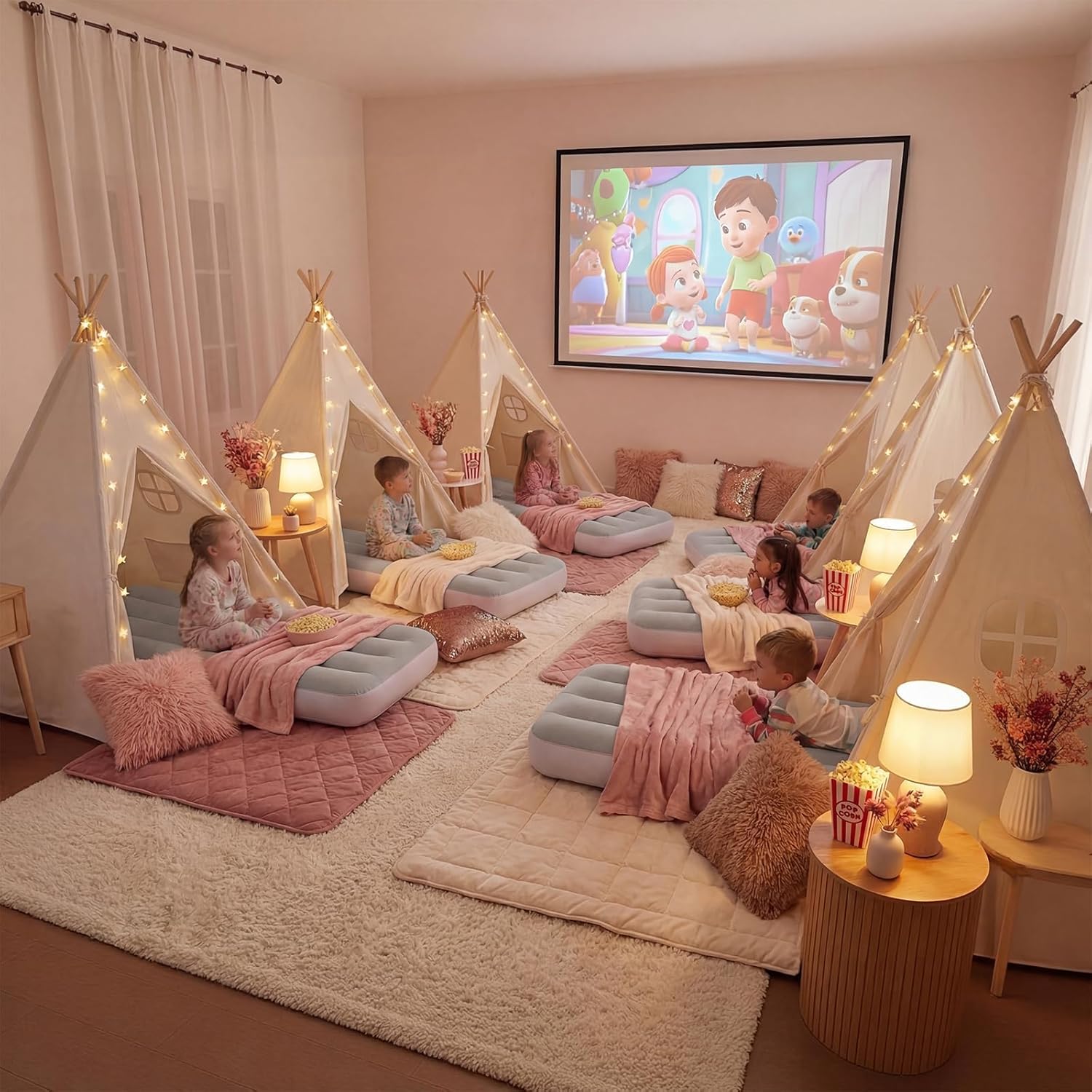 Kids Teepee Tent for Girls Boy - Kids Outdoor Wendy House avaliação e preço